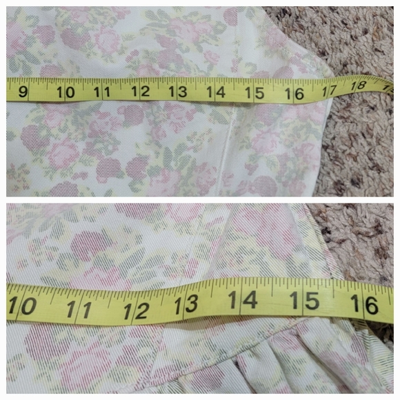 REISS LOPEZ RACER BACK FLORAL DRESS, SIZE 8 $235 - Picture 9 of 9